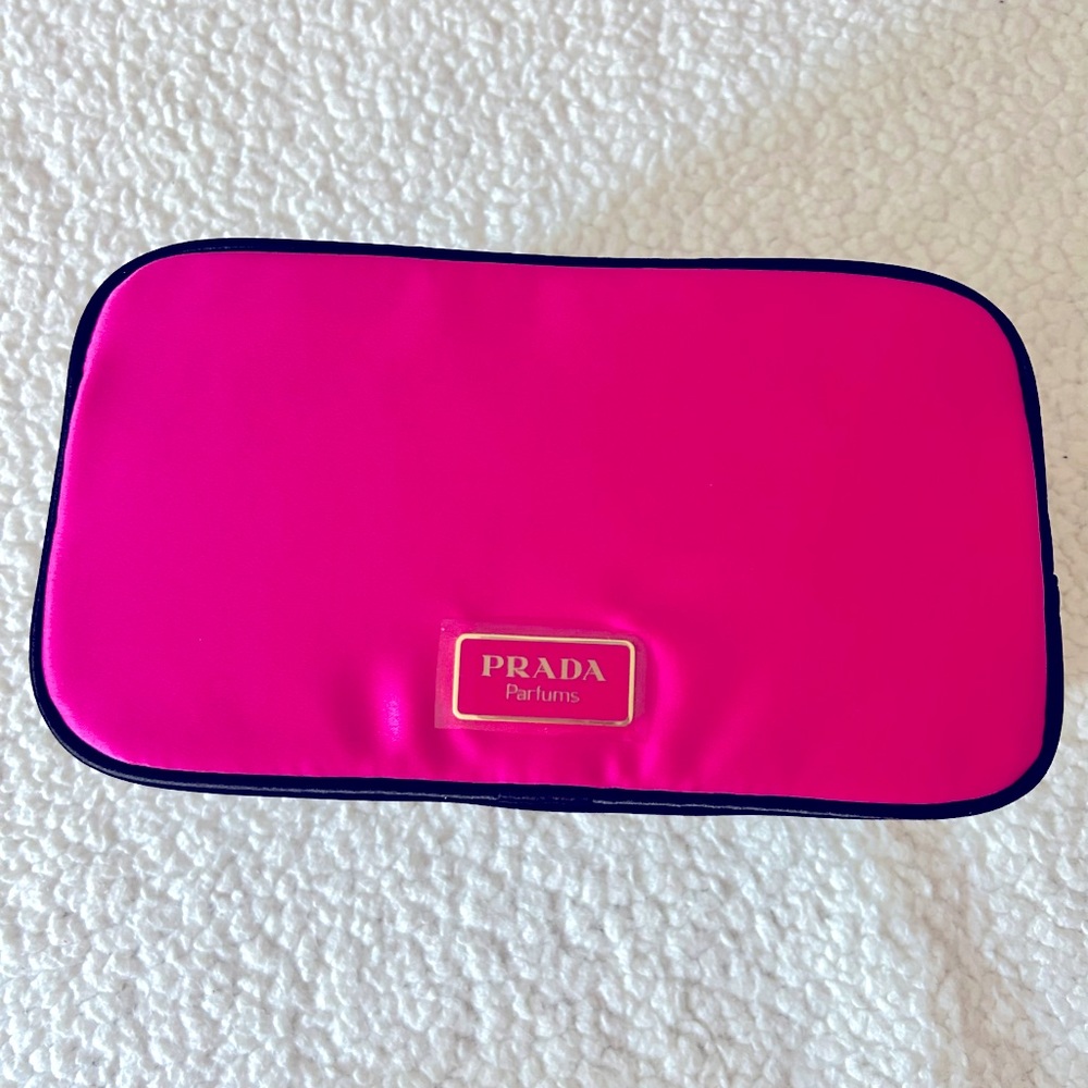 Prada makeup bag